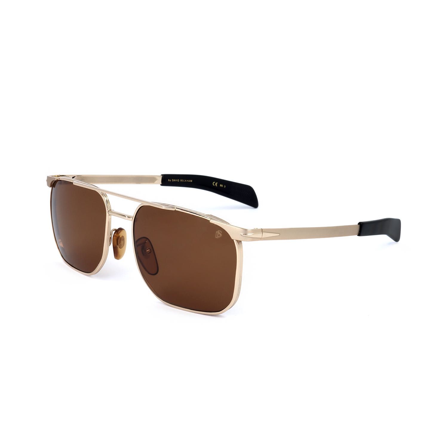 David Beckham occhiali da sole uomo DB 7048/S gold-coloured