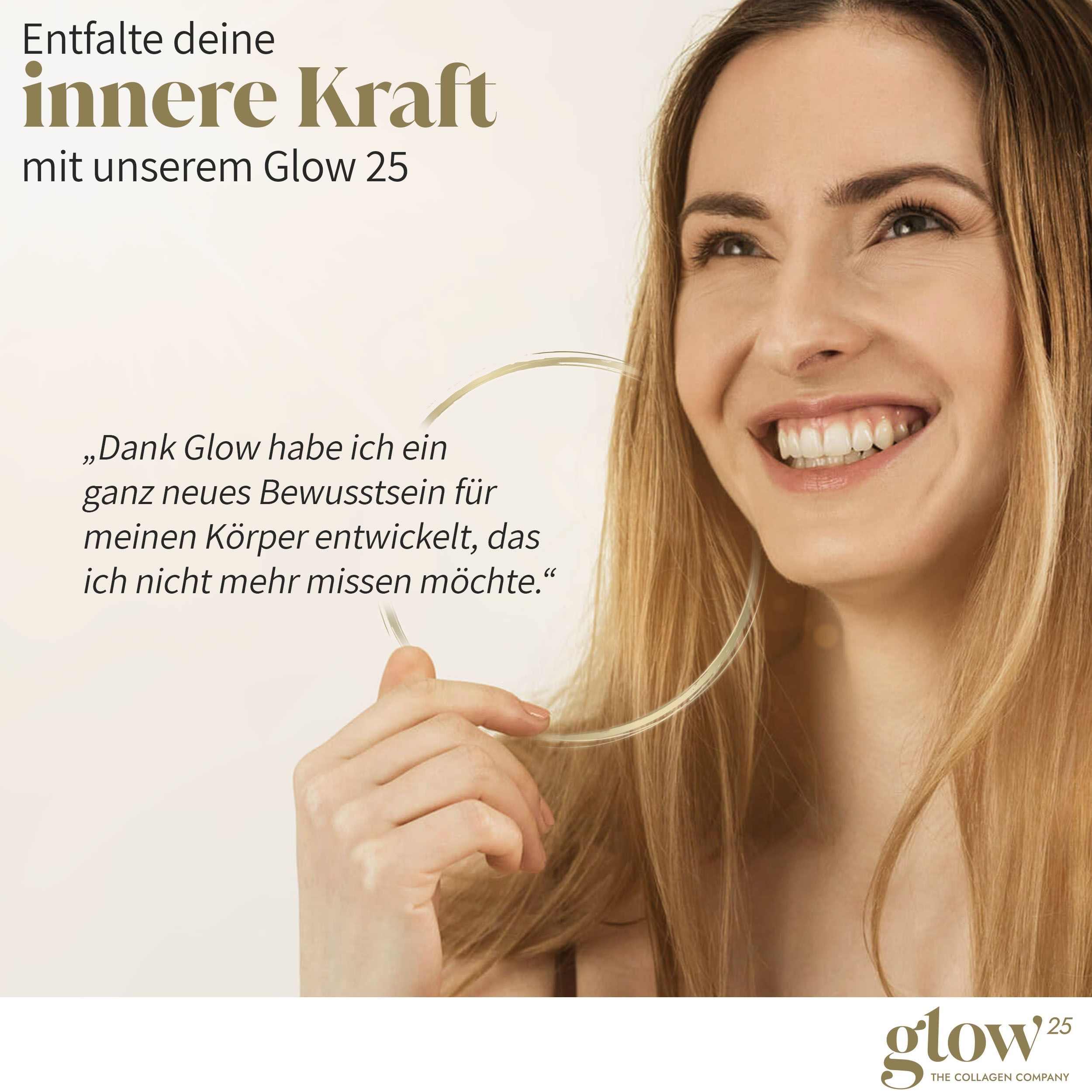 Glow25® Kollagen Pulver  - Das Original