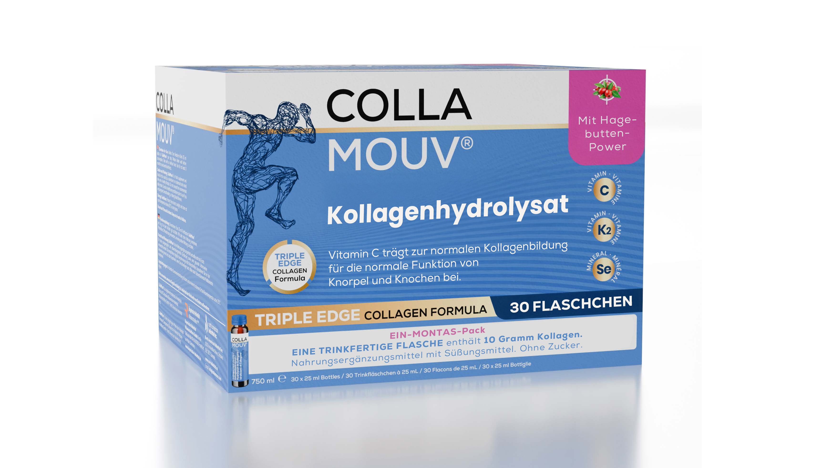 Collamouv mit Kollagen Trinkampullen 30x25 ml