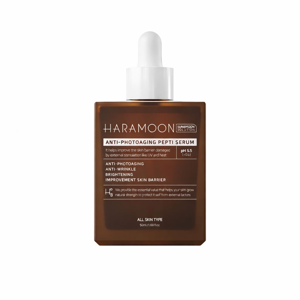 HARAMOON Anti-Photoaging Peptide Serum-Intensives Serum gegen licht- und hitzebedingte Hautalterung