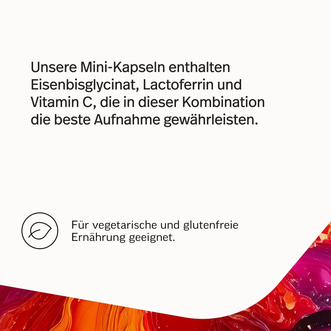 edubily Eisen Kapseln mit Lactoferrin Angebot