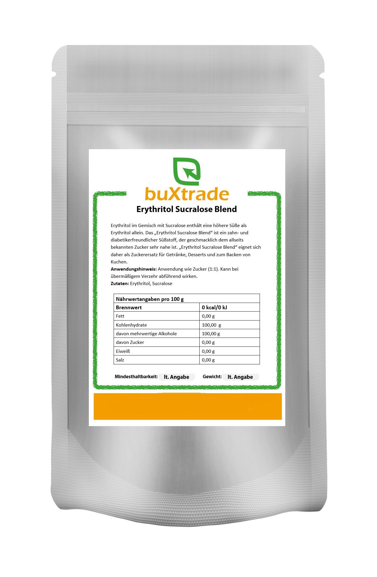 buXtrade Erythritol Sucralose