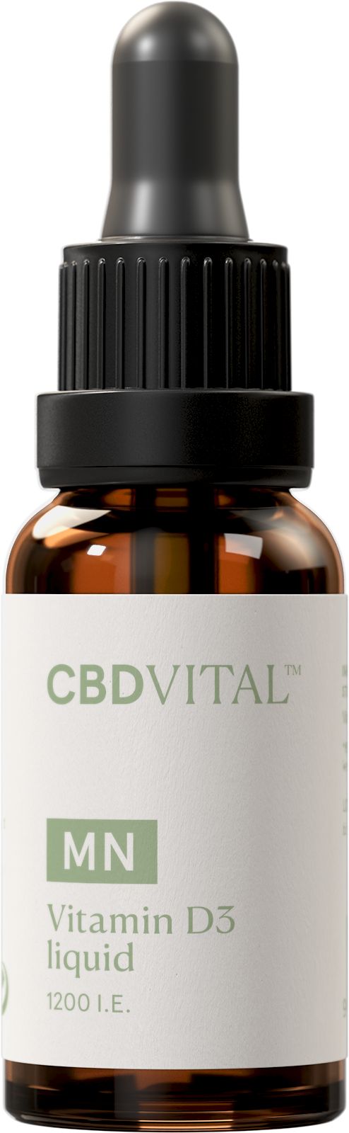 CBD Vital Vitamin D3 1200 liquid | Individuell dosierbar 20 ml Tropfen