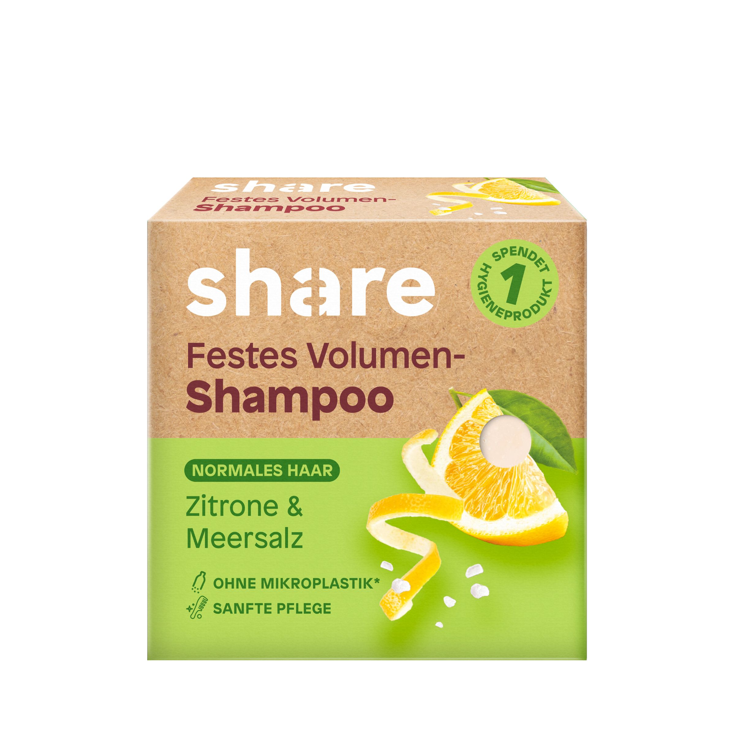 share Festes Shampoo Zitrone & Meersalz