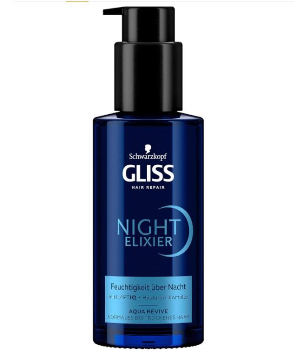 Schwarzkopf Gliss Night Elixier Aqua Revive