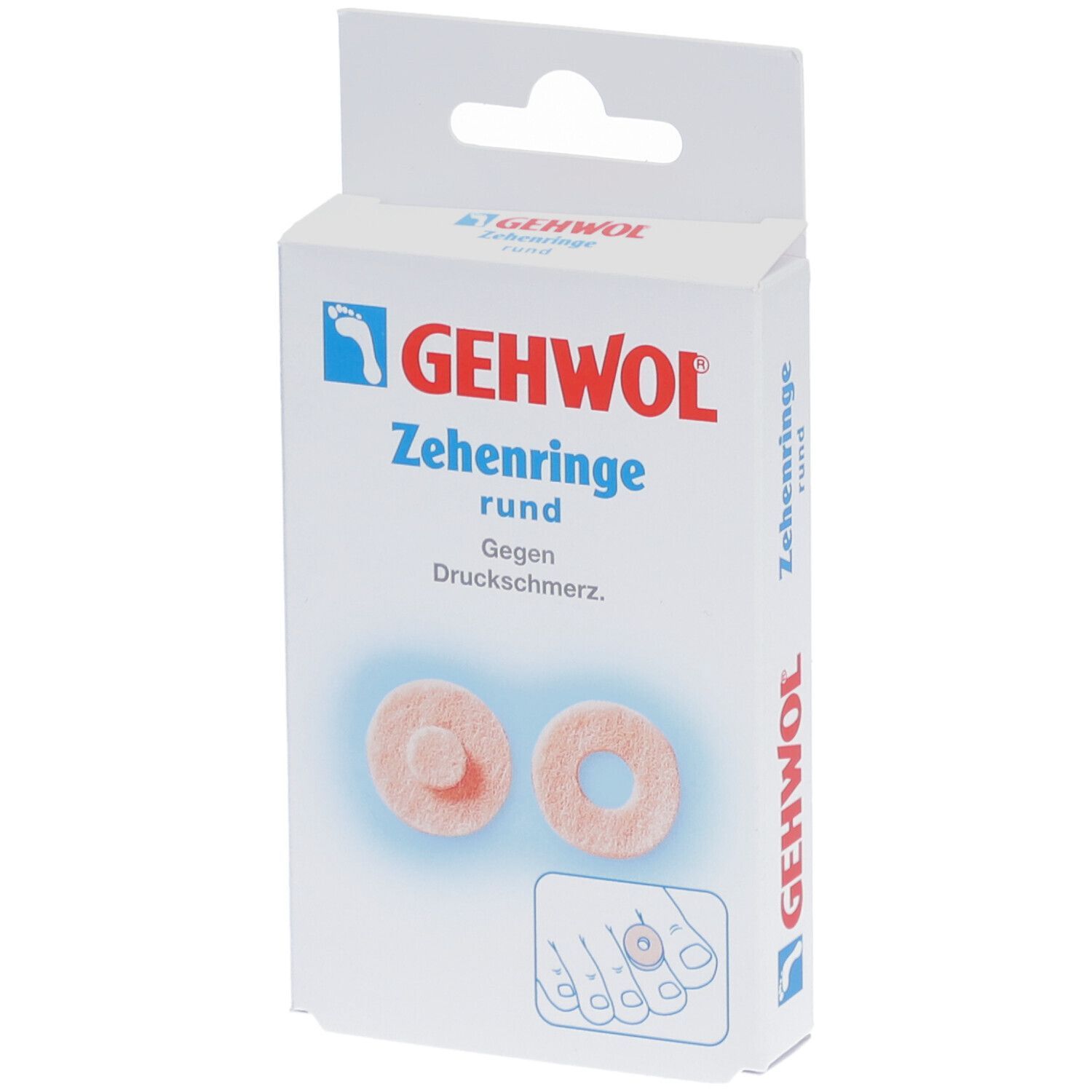 Gehwol Anneaux pour orteils ronds