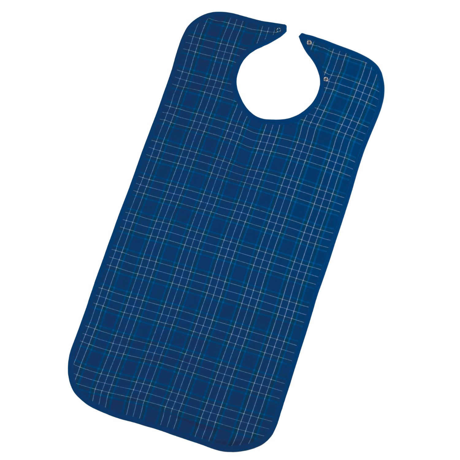suprima Ess-Schürze Polyester karo blau (5577)