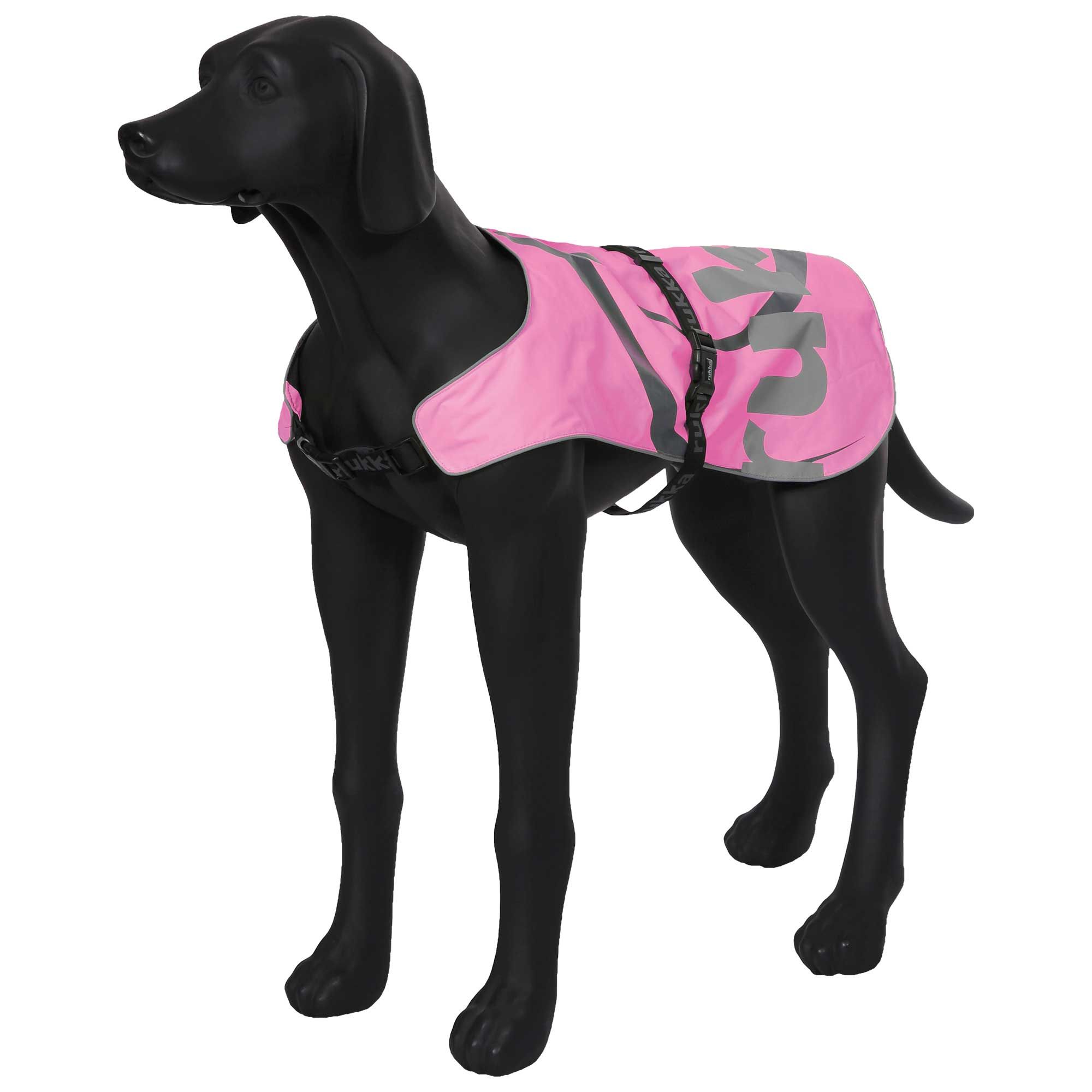 Gr: S Rukka® FLAP Hunde Sicherheitsweste - Warnweste mit großen reflektierenden Details