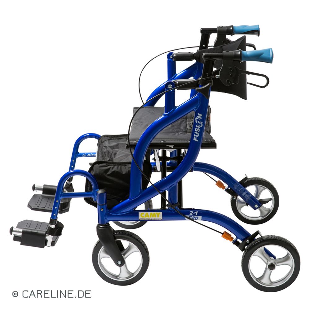 CareLine Opti Rolly - Rollator und Transportstuhl
