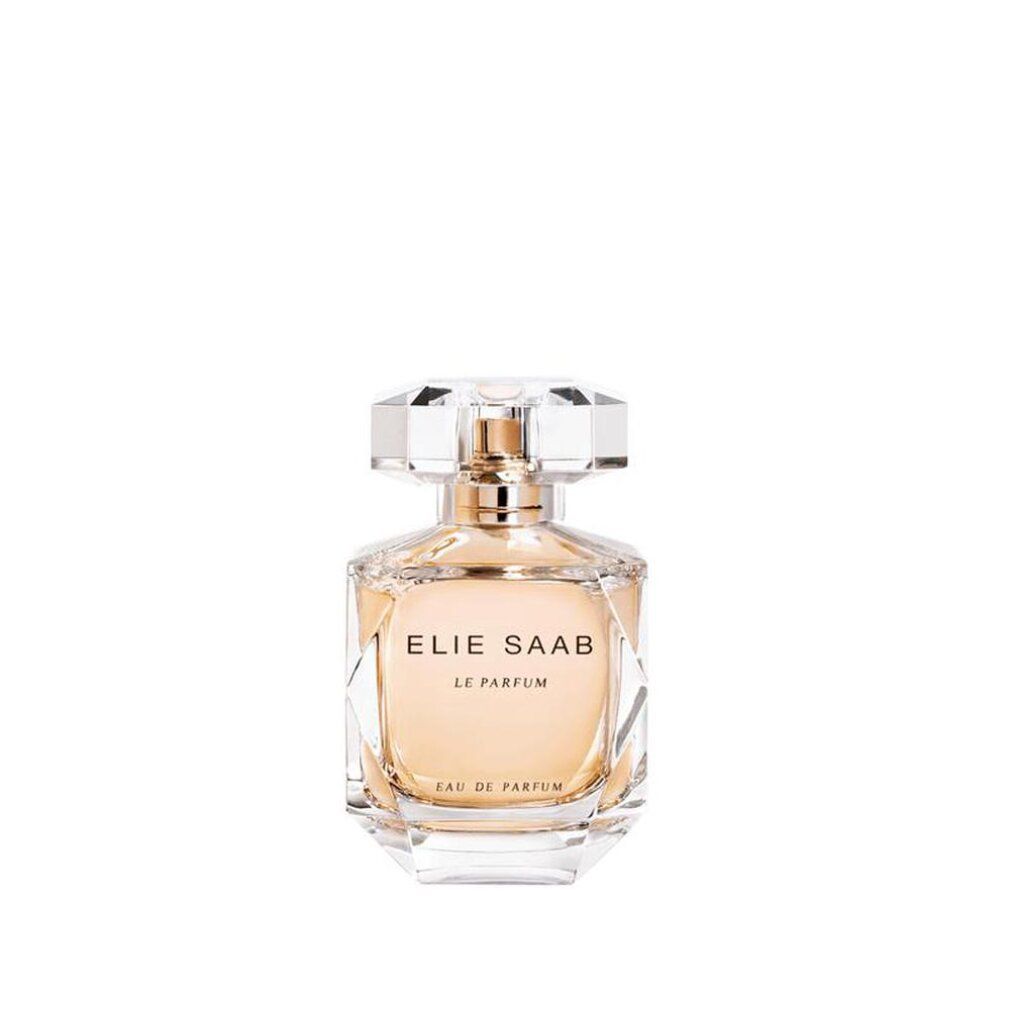 Elie Saab Le Parfum Eau de Parfum Flakon mit facettiertem Verschluss.