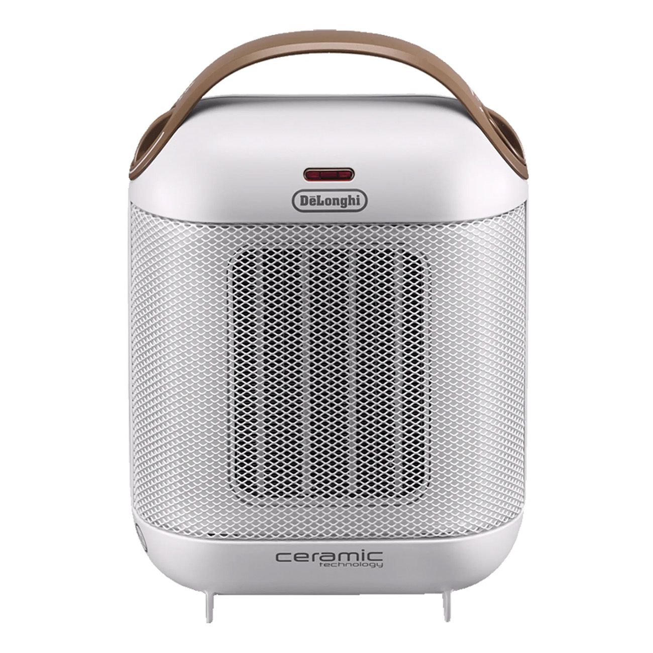 Delonghi Keramikheizlüfter HFX30C18.IW-weiß, 1800 Watt Leistung, 220 Volt