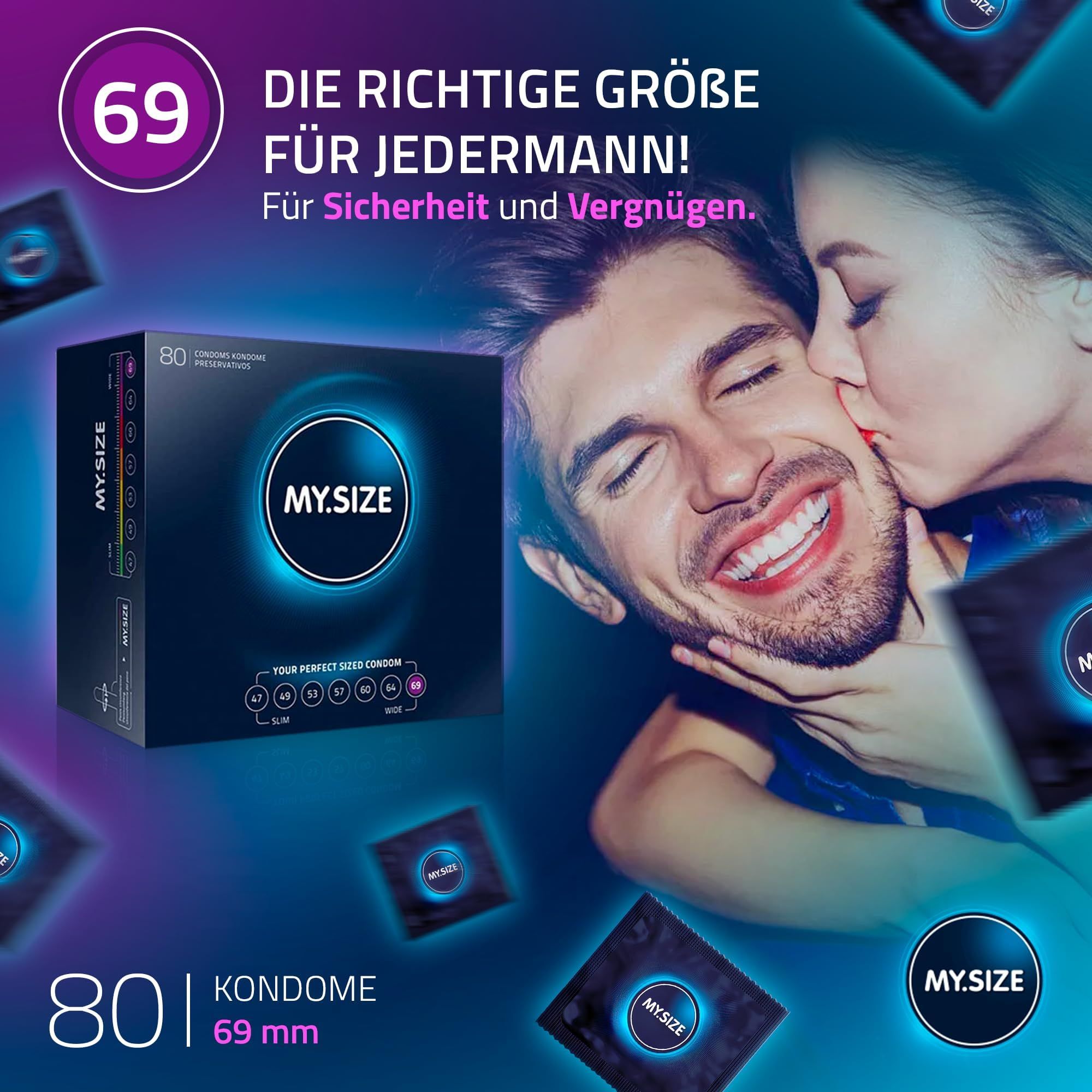 MY.SIZE Classic Kondome Größe 7 69mm