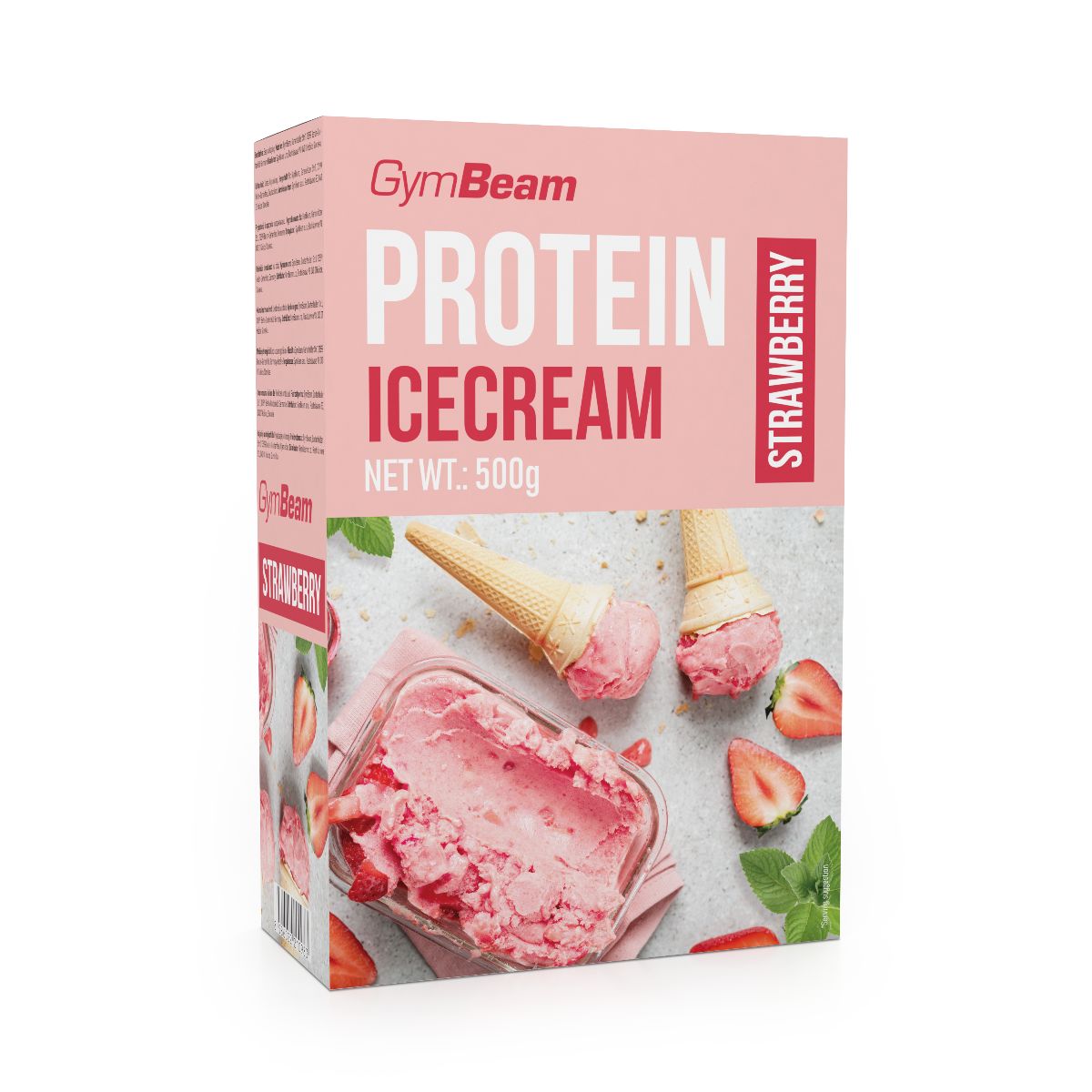 GymBeam Protein-Eiscreme Molkenprotein Eismix Pulver 3 St