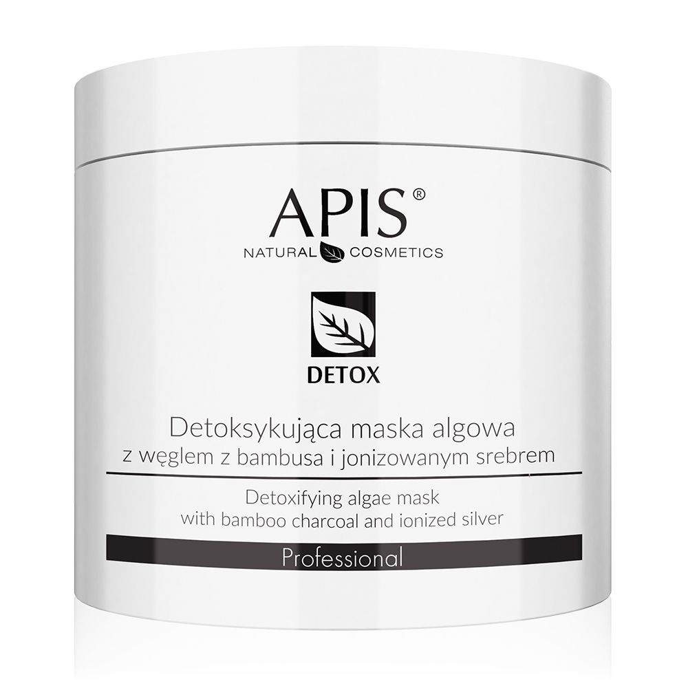 APIS DETOX Entgiftende Algenmaske mit Bambuskohle und ionisiertem Silber