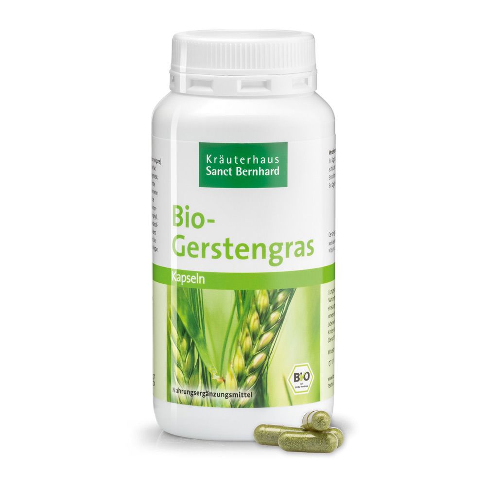 Sanct Bernhard Bio-Gerstengras-Kapseln 240 St Kapseln