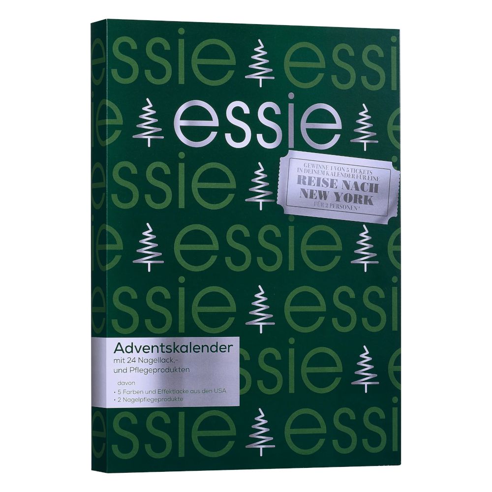 essie Adventskalender 2025 – 24 Türchen mit Nagellacken & Pflege