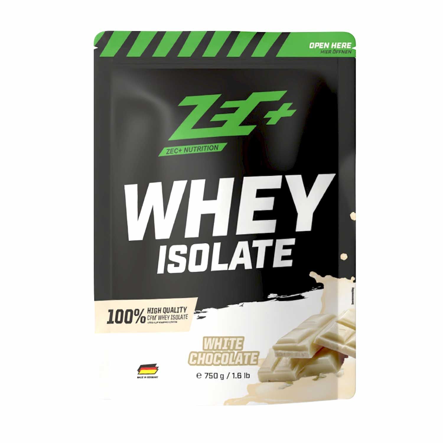 Zec+ Whey Isolate White Chocolate 750 g Pulver