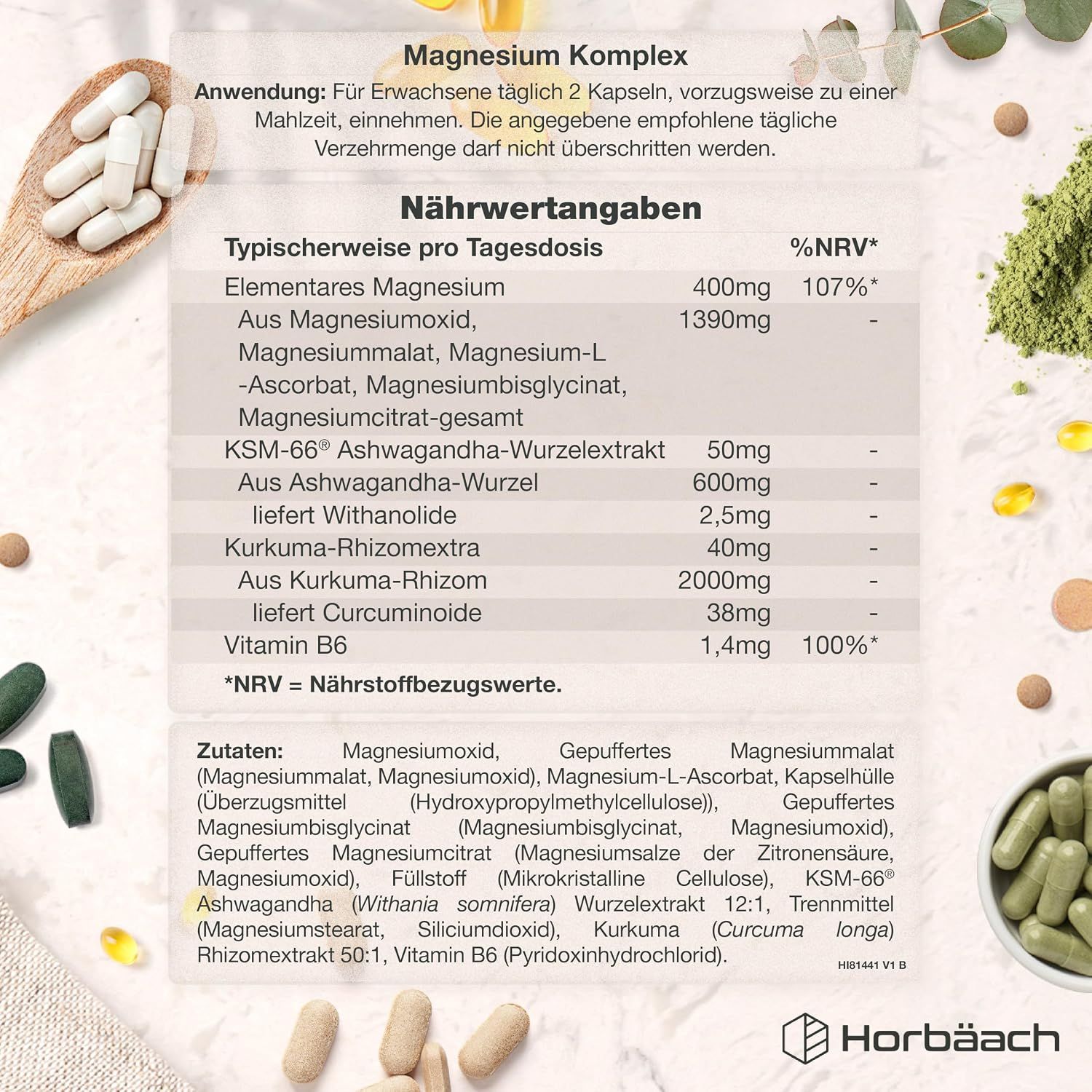 Horbäach Total 5 Magnesium-Komplex
