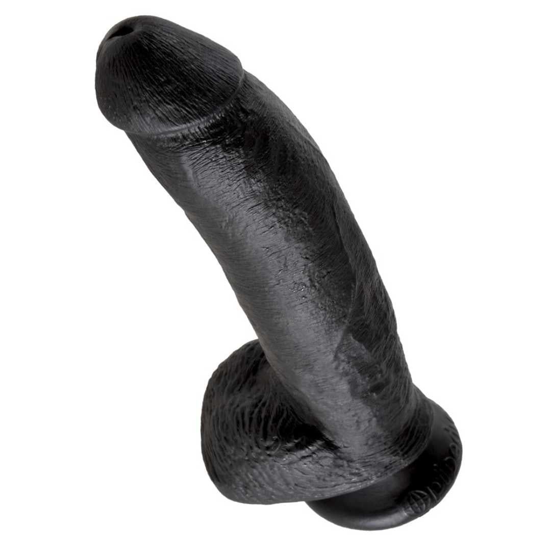 Naturdildo mit Saugfuß 11'', King Cock