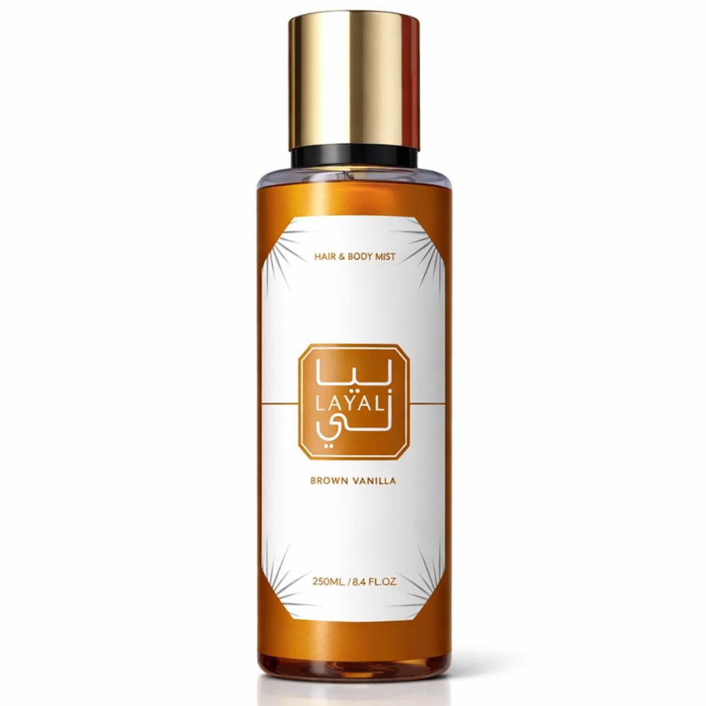 Layali - Körper- & Haarnebel Brown Vanilla 250 ml