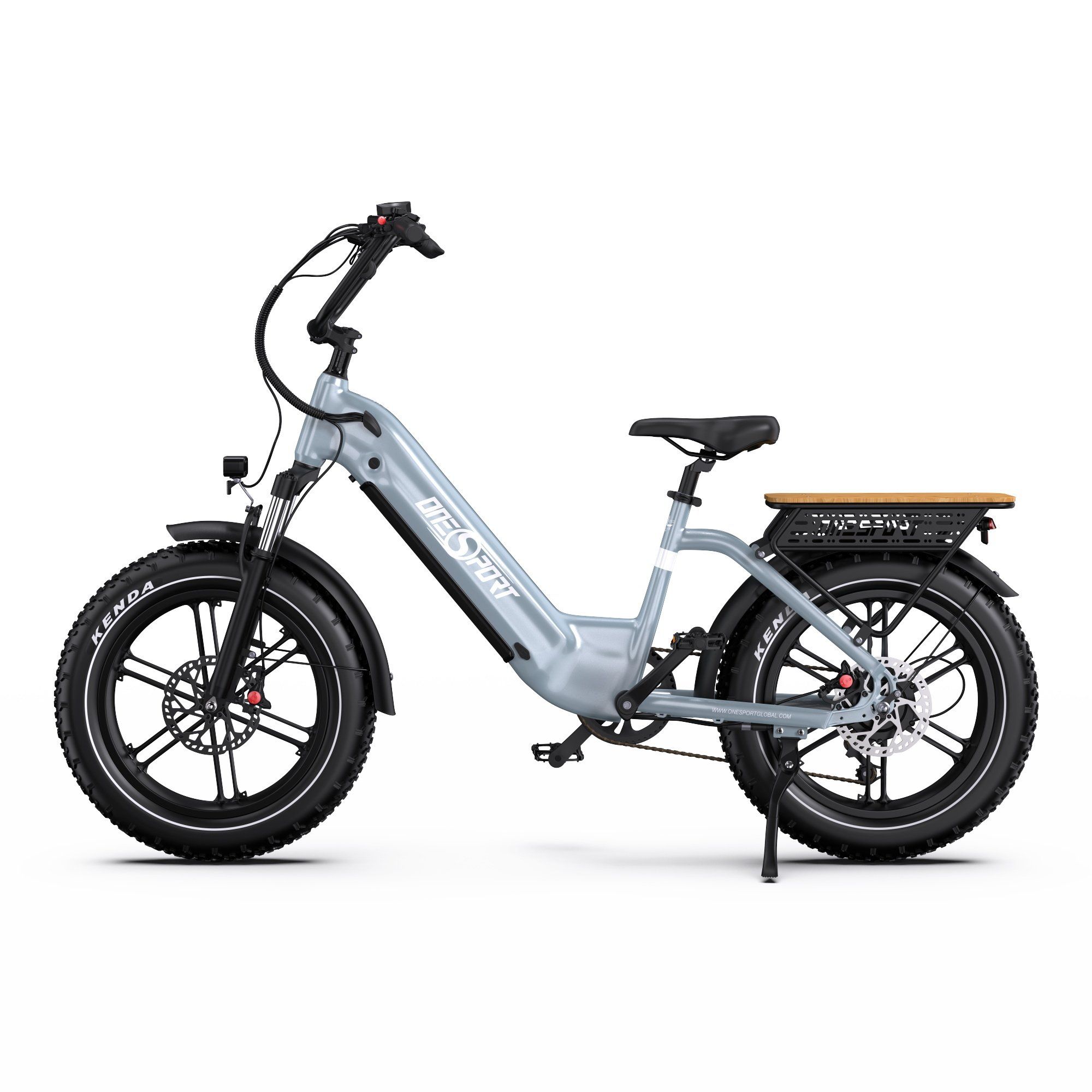 ONESPORT OT08 Geländetaugliches E-Bike mit 500-W-Motor und 48-V-18-Ah-Akku