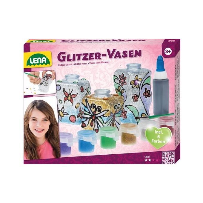 Lena Glitter vases