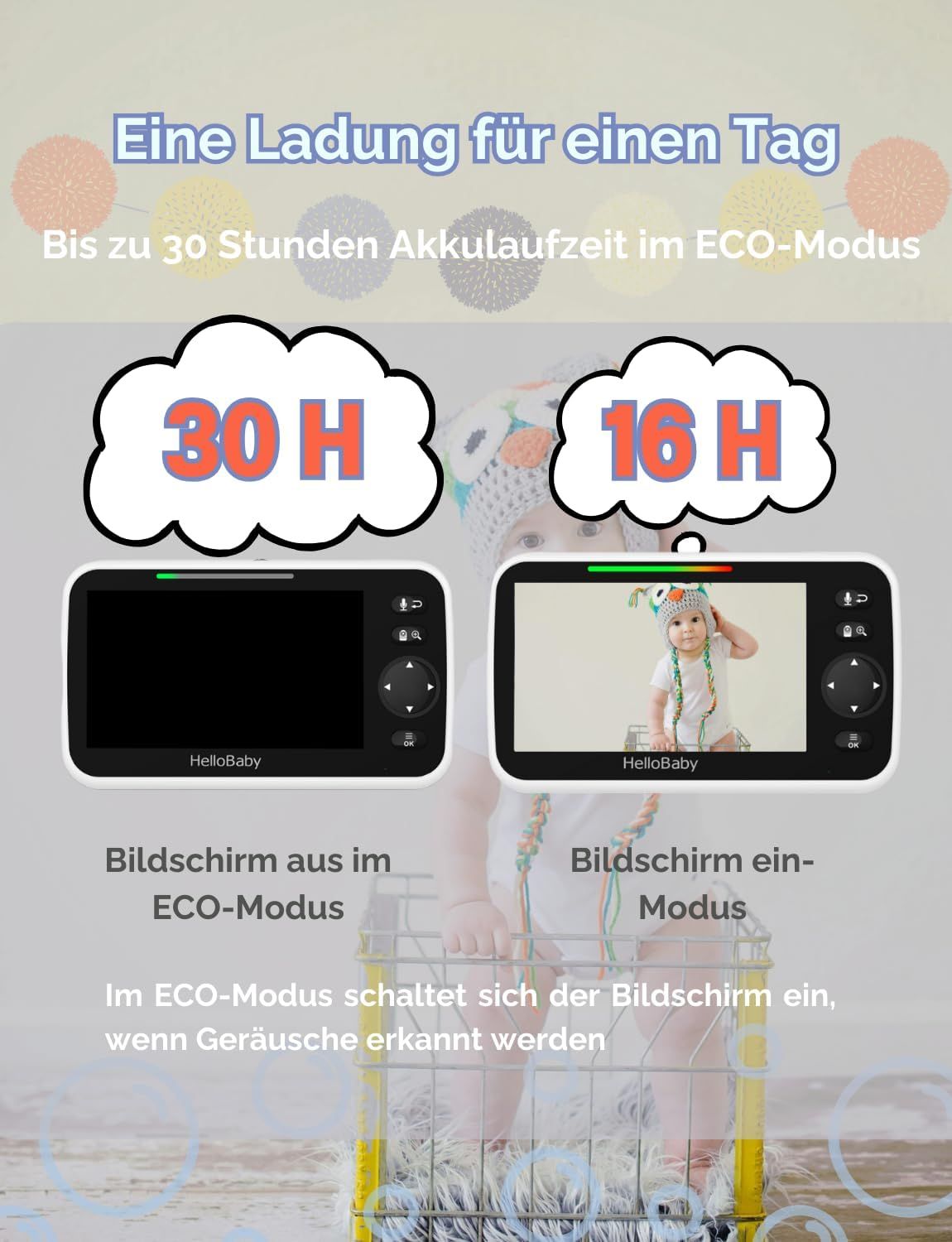 HelloBaby Babyphone mit Kamera Angebot