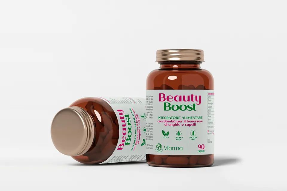 Beauty Boost Vfarma integratore alimentare per la salute e la bellezza di capelli, unghie e pelle
