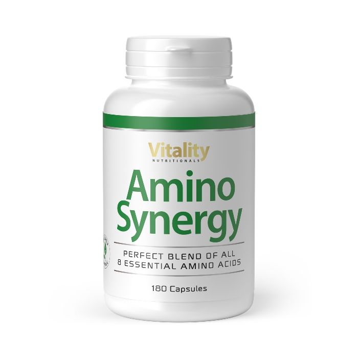Essential Amino Acid Synergy - EAA (hautement dosé) 180 Capsules Vitality Nutritionals St Kapseln