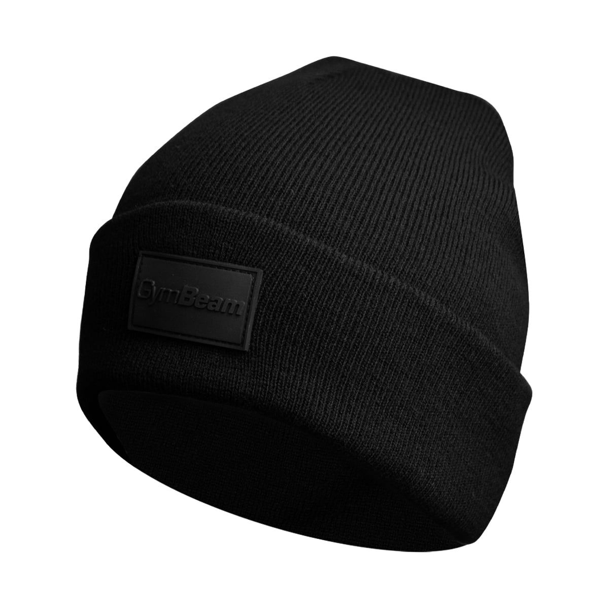 Mütze Unisex aus Acrylstrick Black 1 St