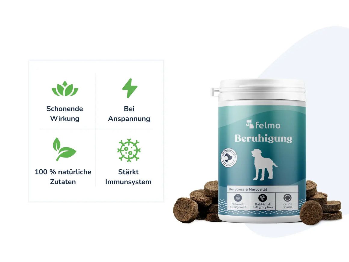 felmo Beruhigungs-Snacks für Hunde