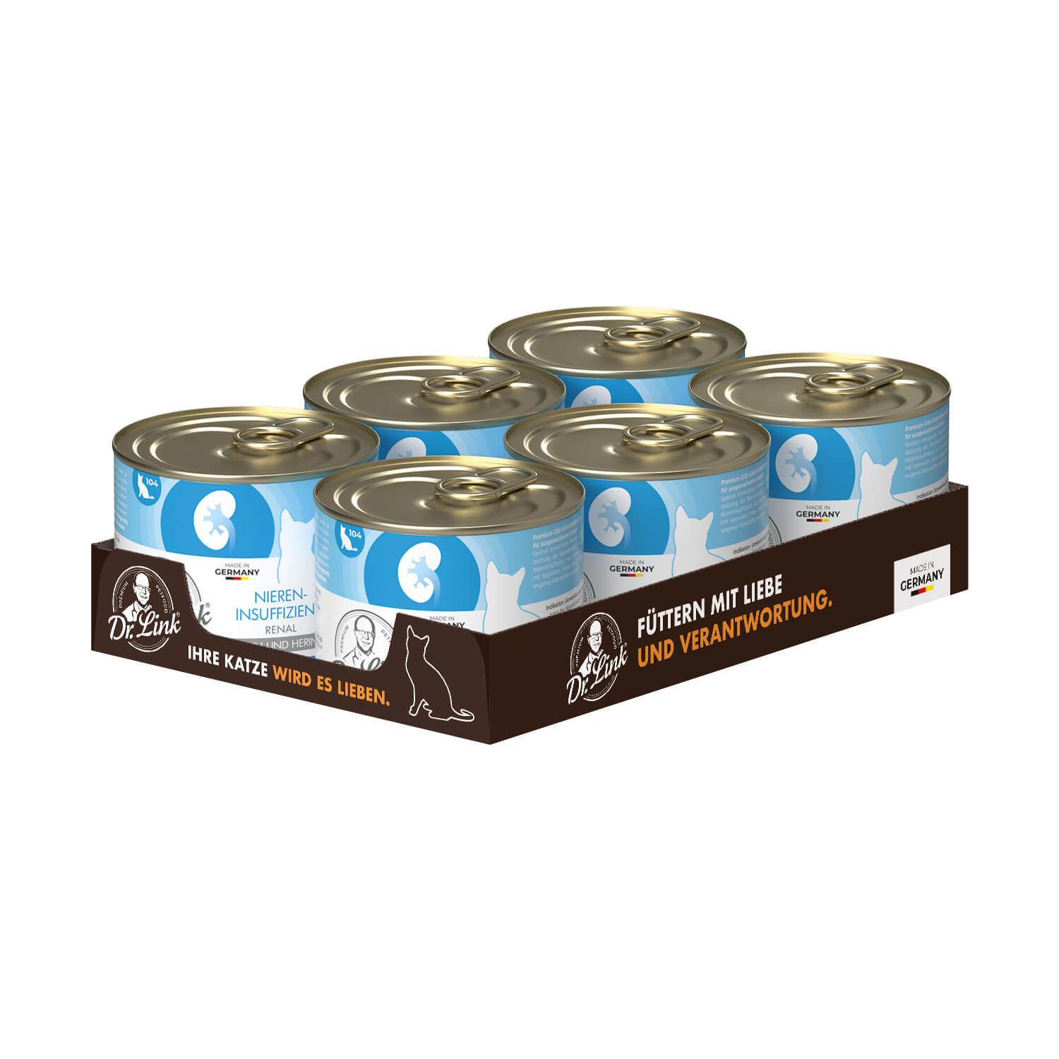 Dr. Link® SPEZIAL-DIÄT Niereninsuffizienz I Renal Huhn und Hering