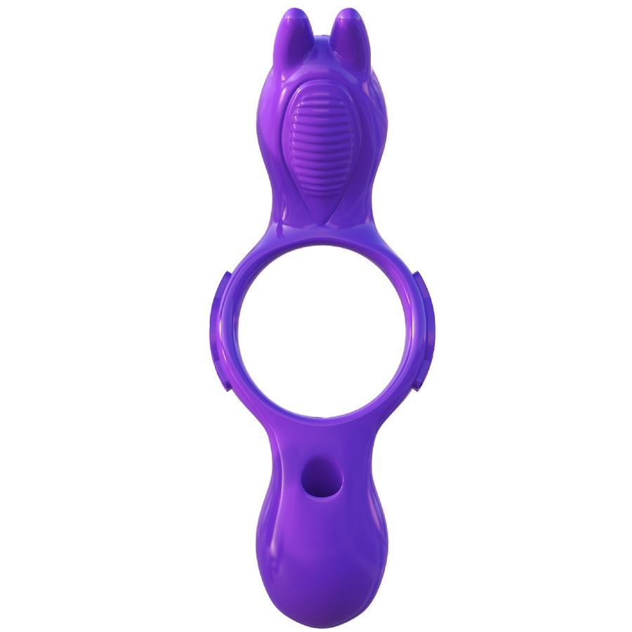 Penisring "Ultimate Rabbit" mit 5 Vibrationsmodi | Paartoy mit 3-fach Stimulation | Fetish Fantasy
