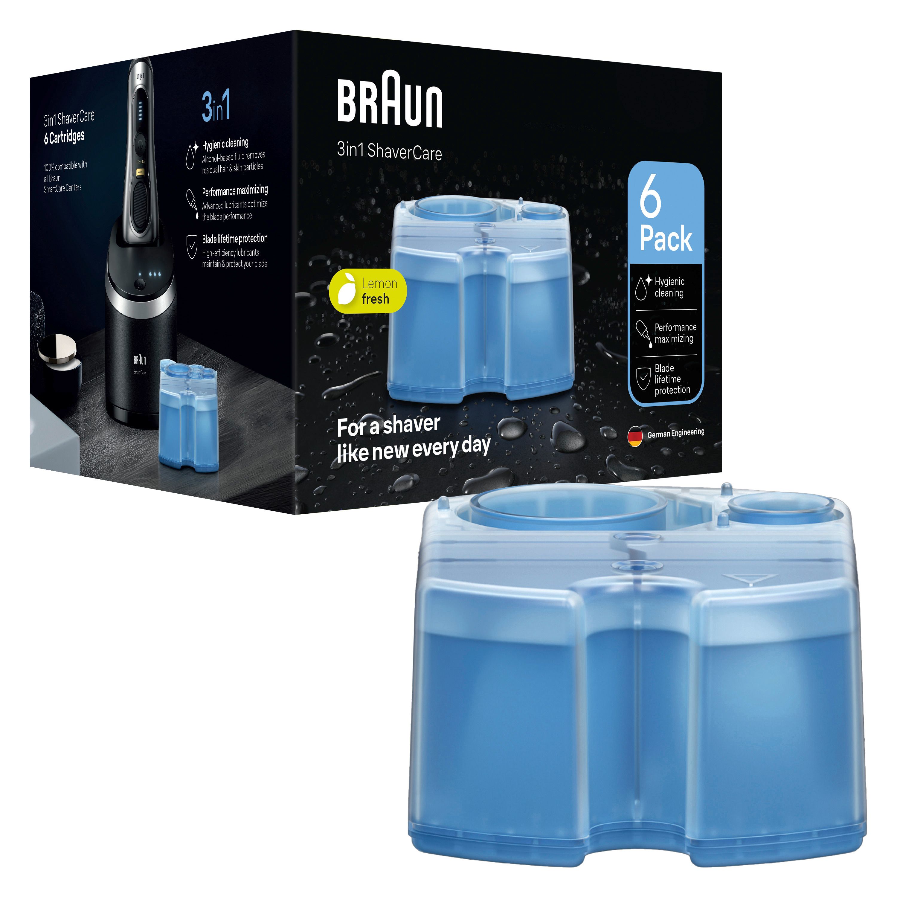 Braun - Reinigungskartuschen "Clean&Renew CC-System"