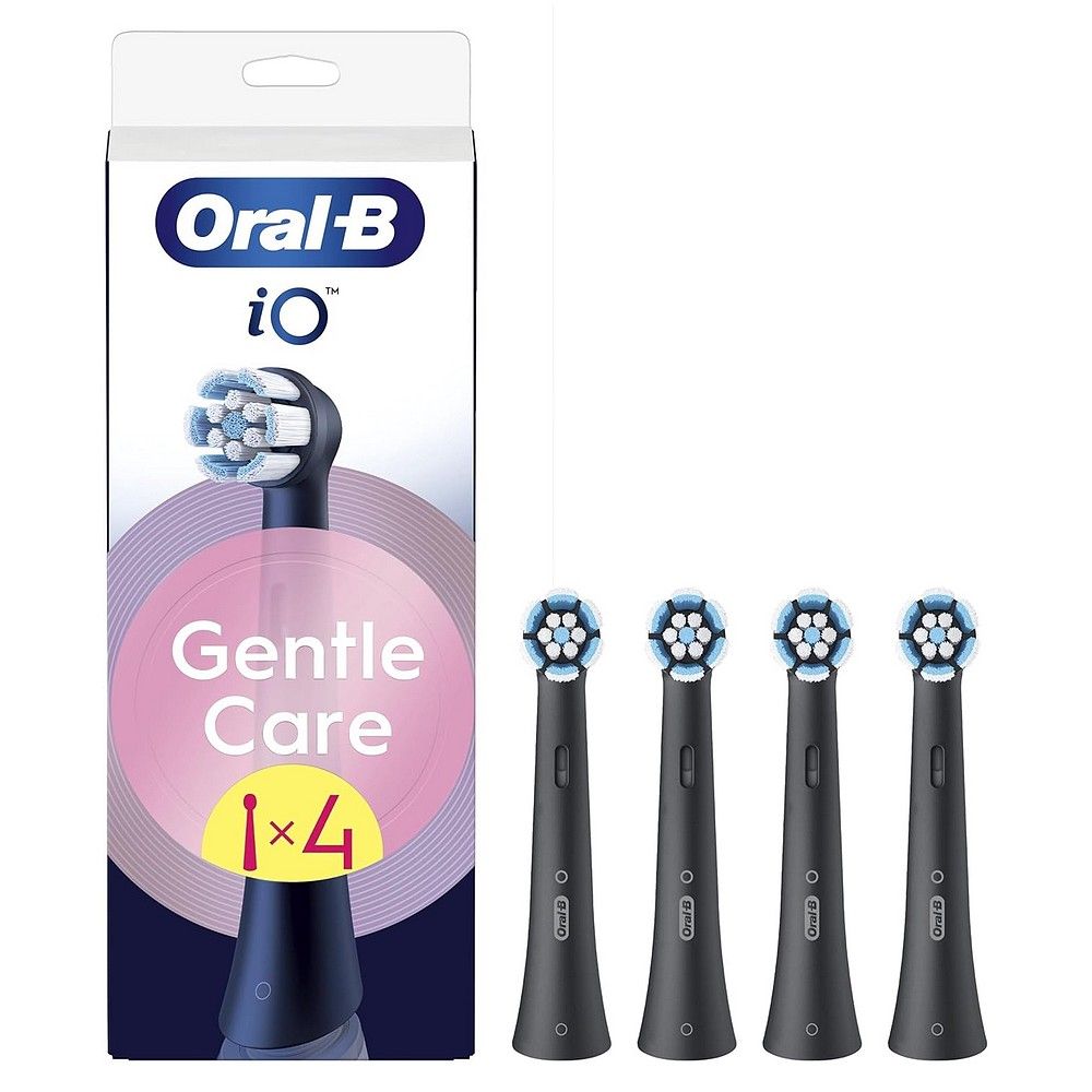 Oral-B iO RB Sbf-4 Sanfte Reinigung black EE 4 Pc