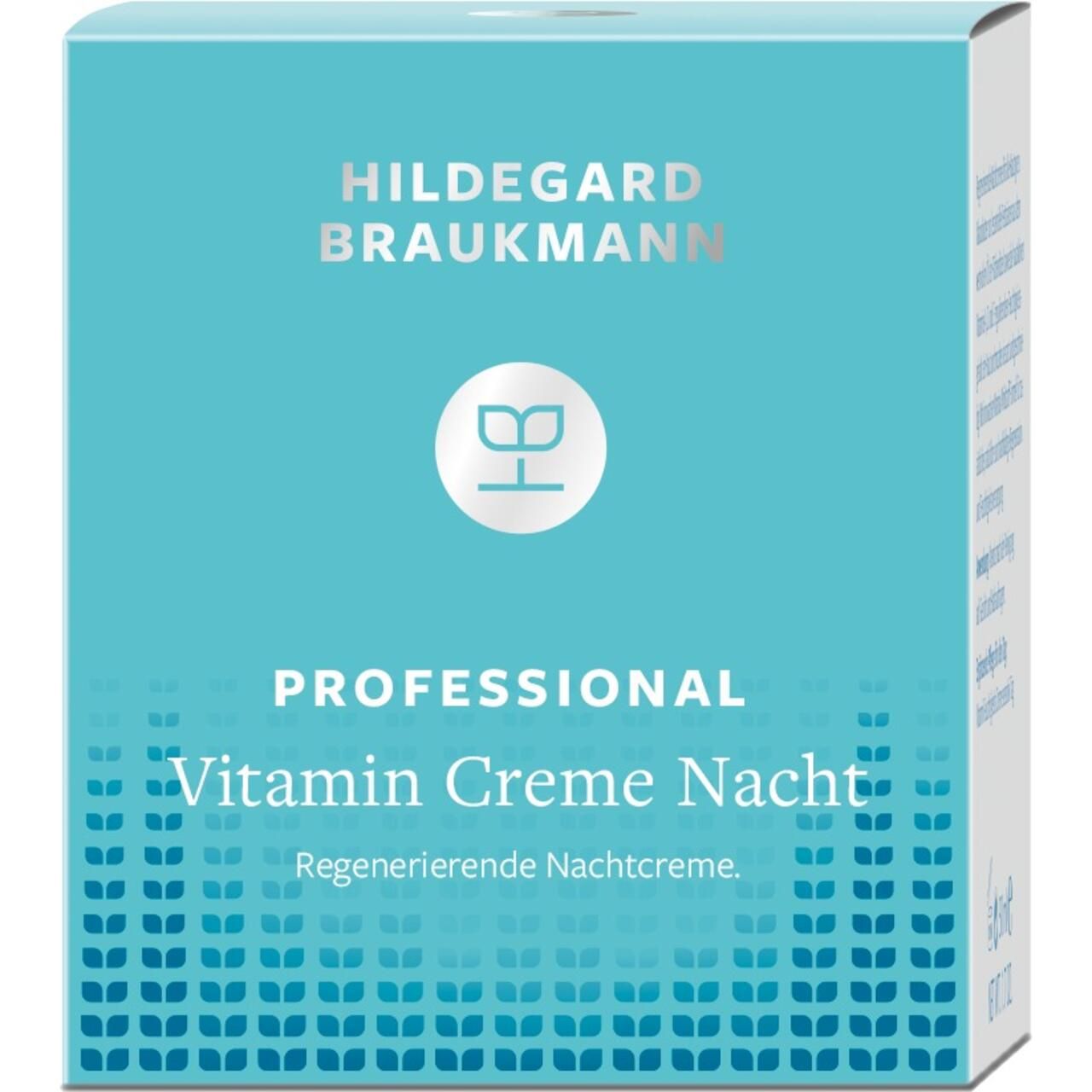 Hildegard Braukmann, Professional Plus Vitamin Creme Nacht 50 ml Nachtcreme