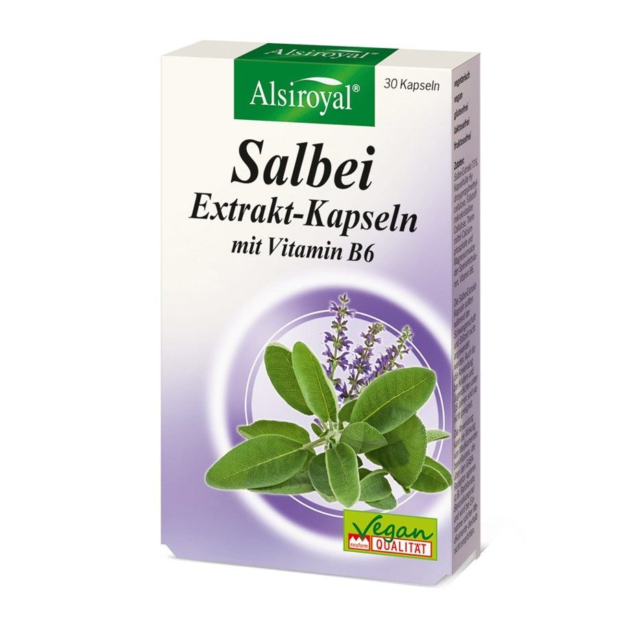 Alsiroyal Salbei Extrakt Kapseln