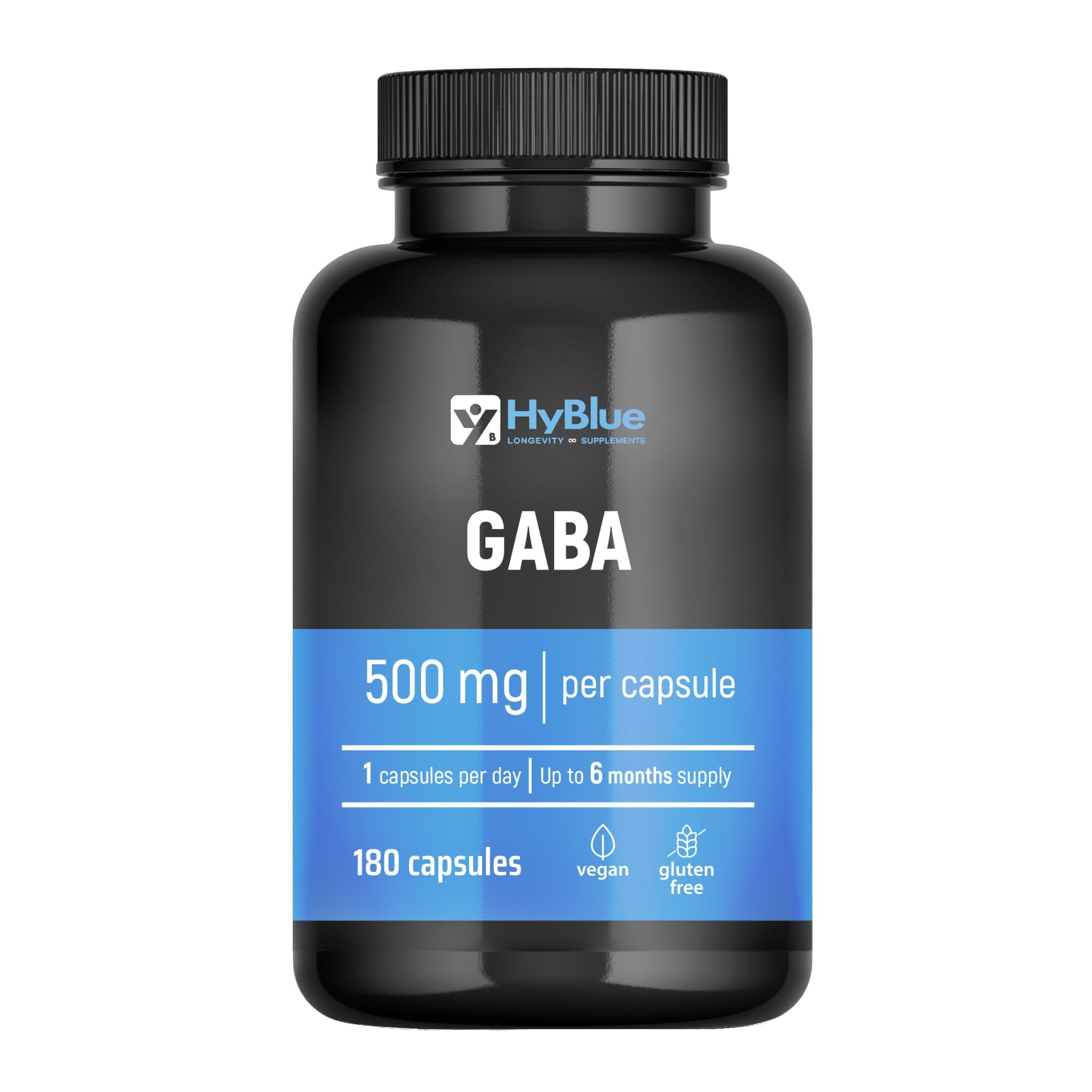HyBlue GABA Integratore Alimentare 500 mg