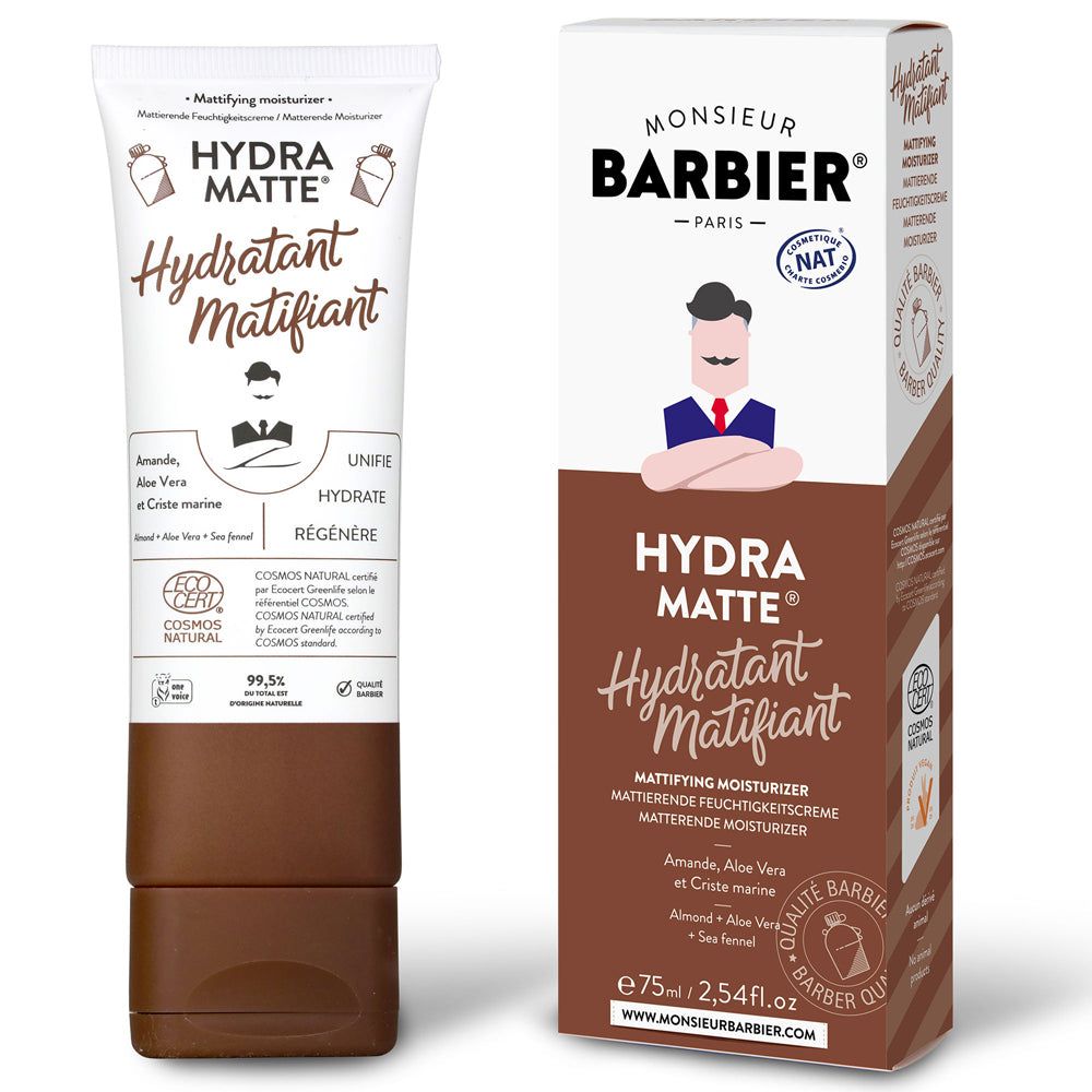 Monsieur BARBIER - Feuchtigkeitsspendende und mattierende Creme für Männer