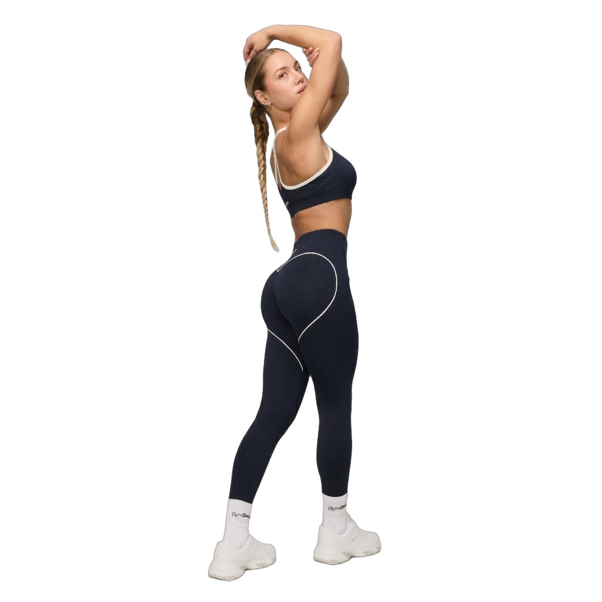 GymBeam Leggings Damen mit hoher Taille Varsity Blue