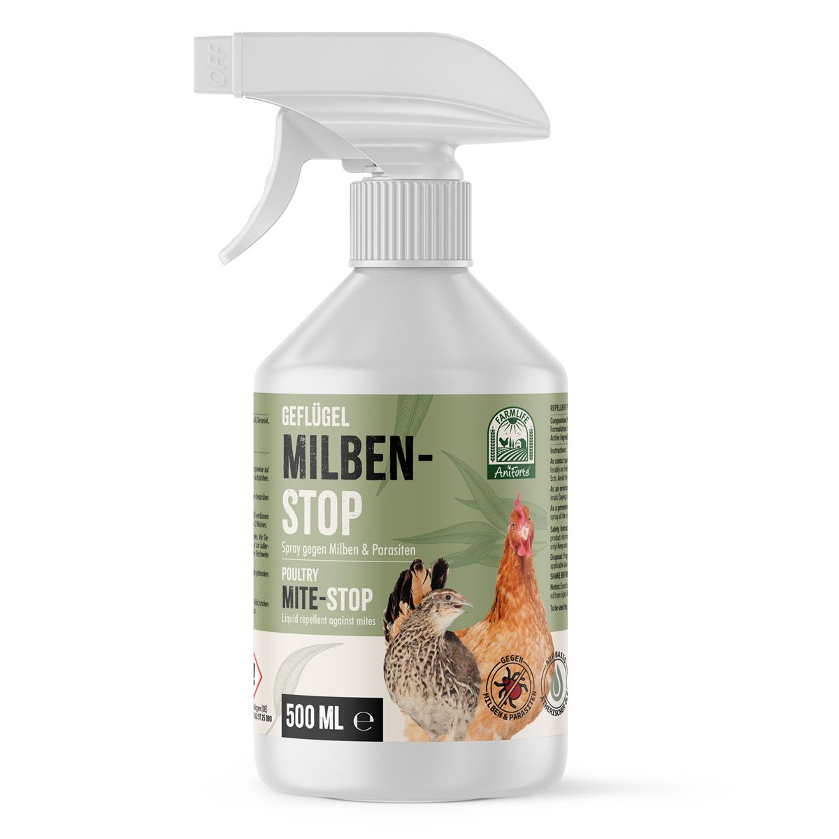 AniForte Milben-STOP Spray für Hühner & Geflügel