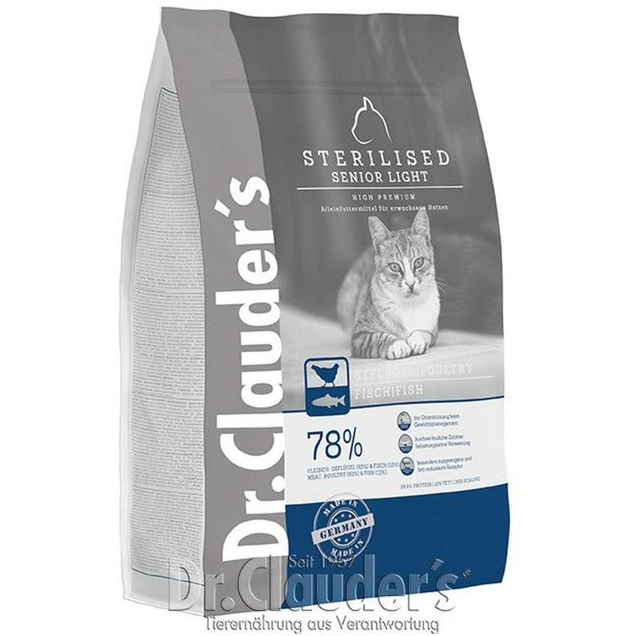 Dr. Clauder's Cat Trocken High Premium Sterilized Senior 4 kg