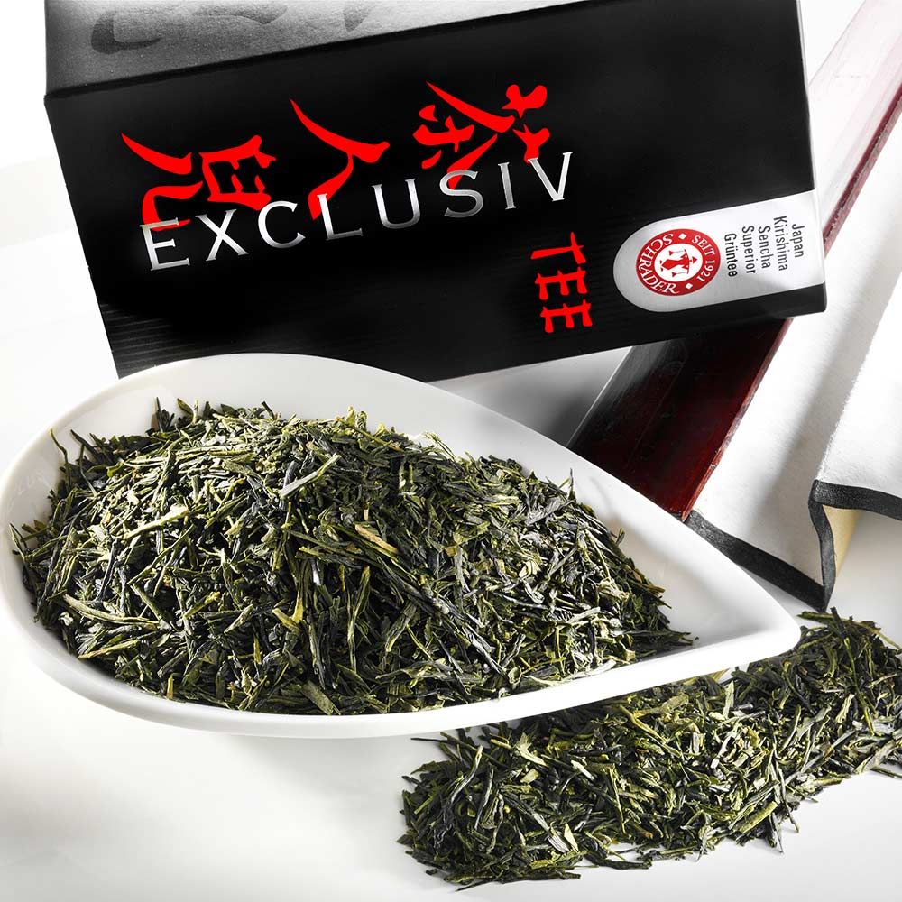 Schrader Grüner Tee Japan Kirishima Sencha Superior Bio