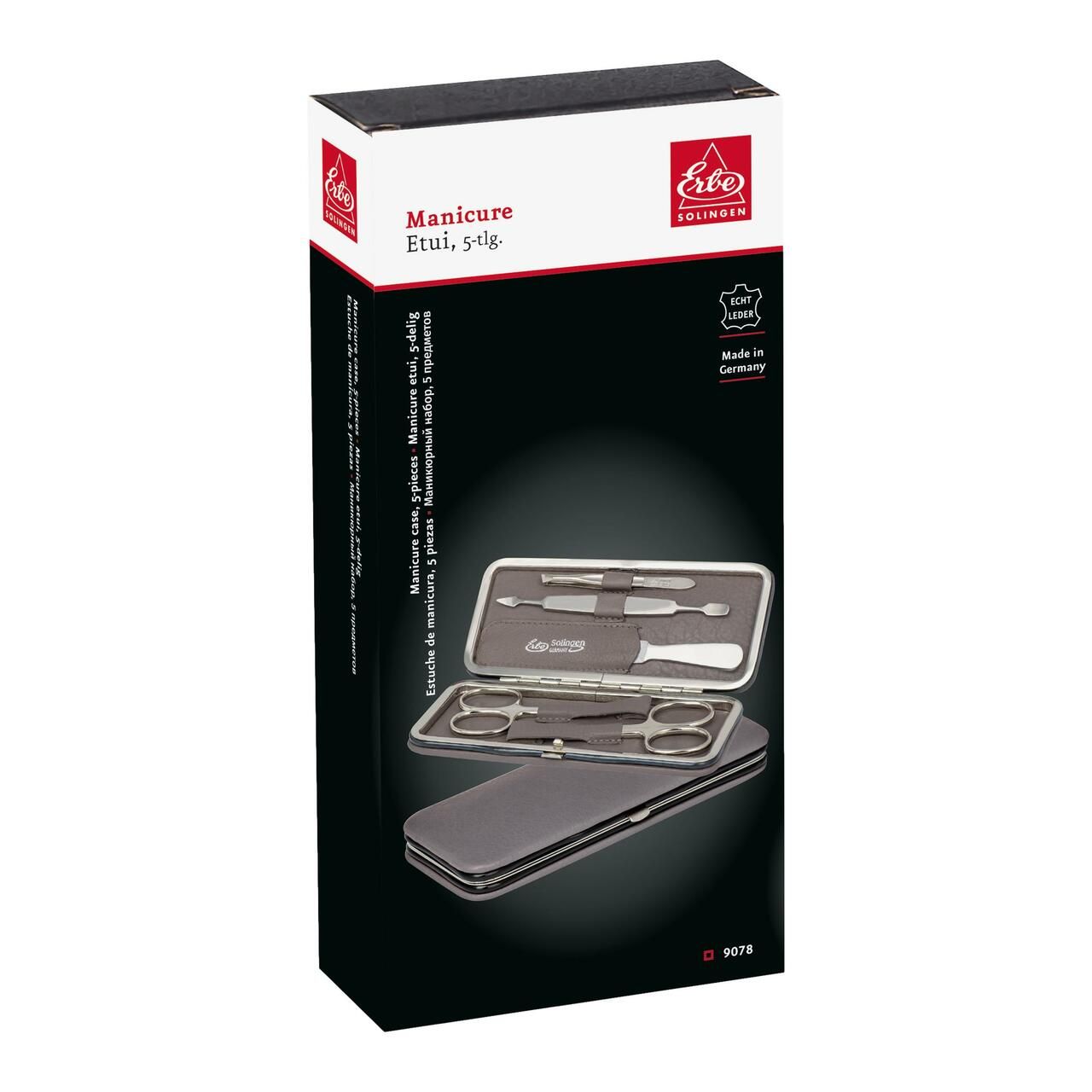 Erbe, Bügel-Etui Lollipop, vernickelt