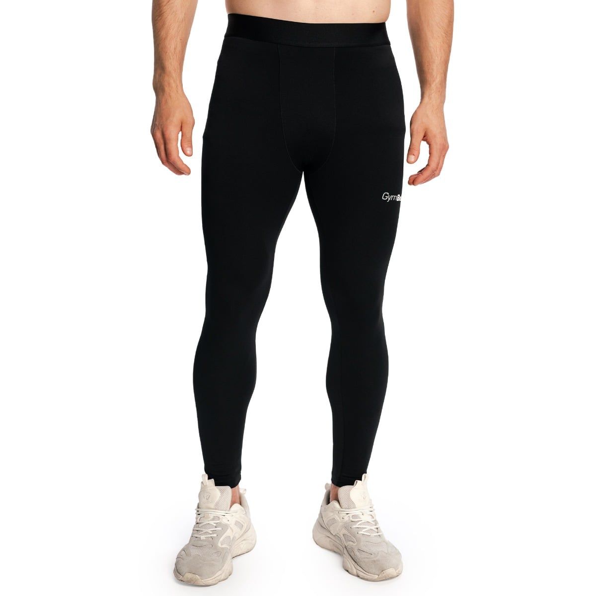 GymBeam Funktions-Leggings Herren Slim Combat ohne Taschen Schwarz 1 St