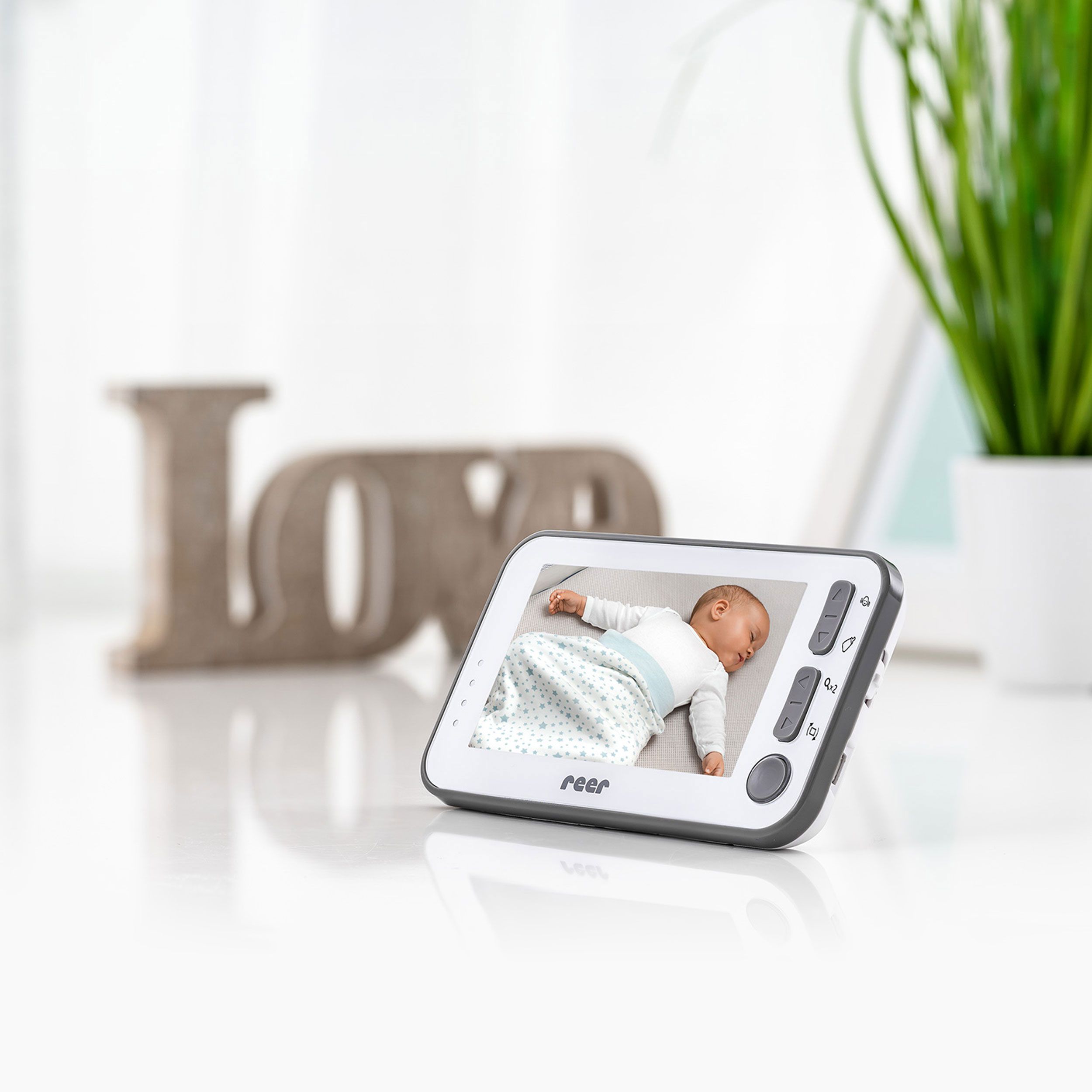 reer BabyCam L, Kamera, Farbbildschirm, Reichweite bis 300 m