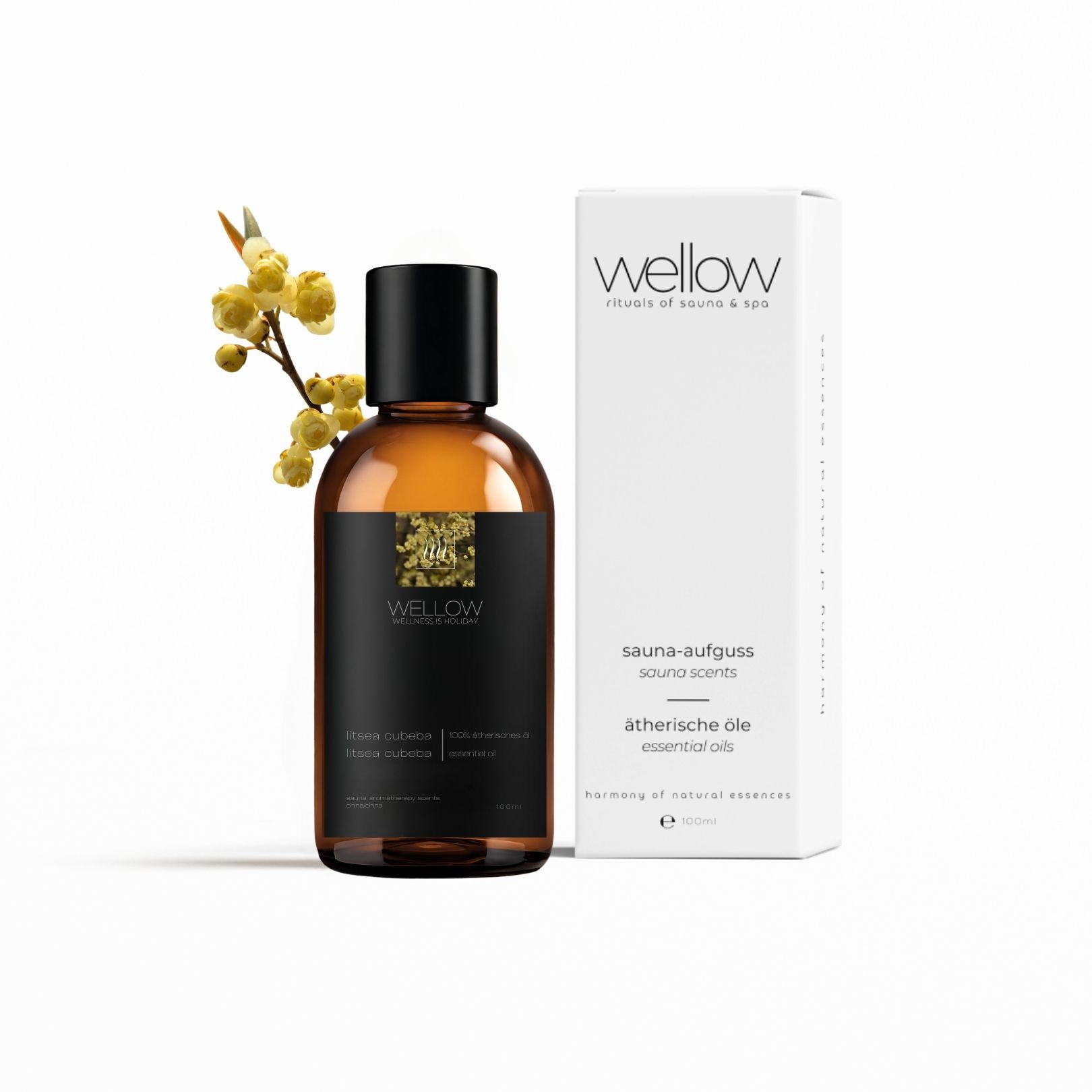 Wellow Ätherisches Öl Litsea Cubeba 100 ml