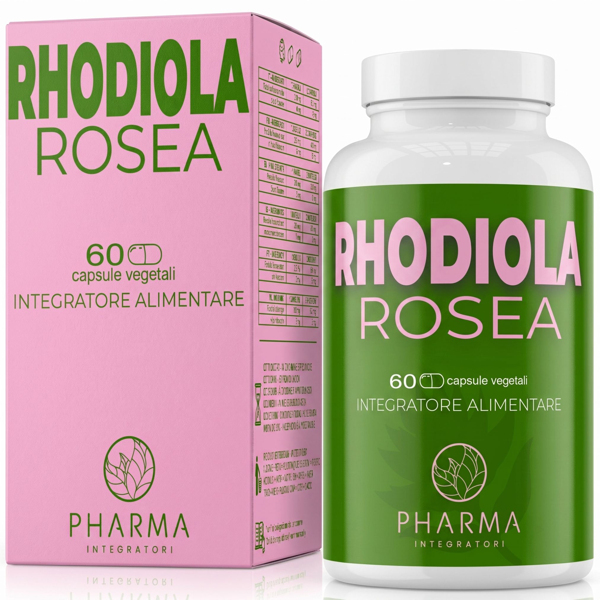 Rhodiola Rosea 200mg - Integratore naturale per energia, vitalità e benessere completo