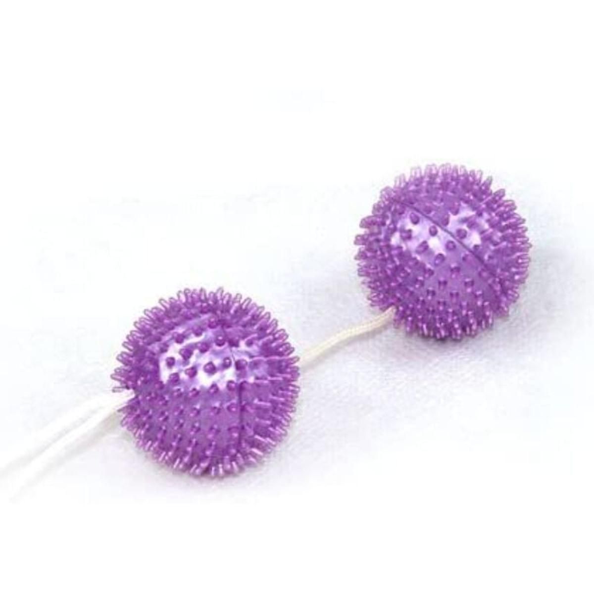 Spiky Balls Lila 3,60 cm | Für Beckenbodenmuskulatur | Baile