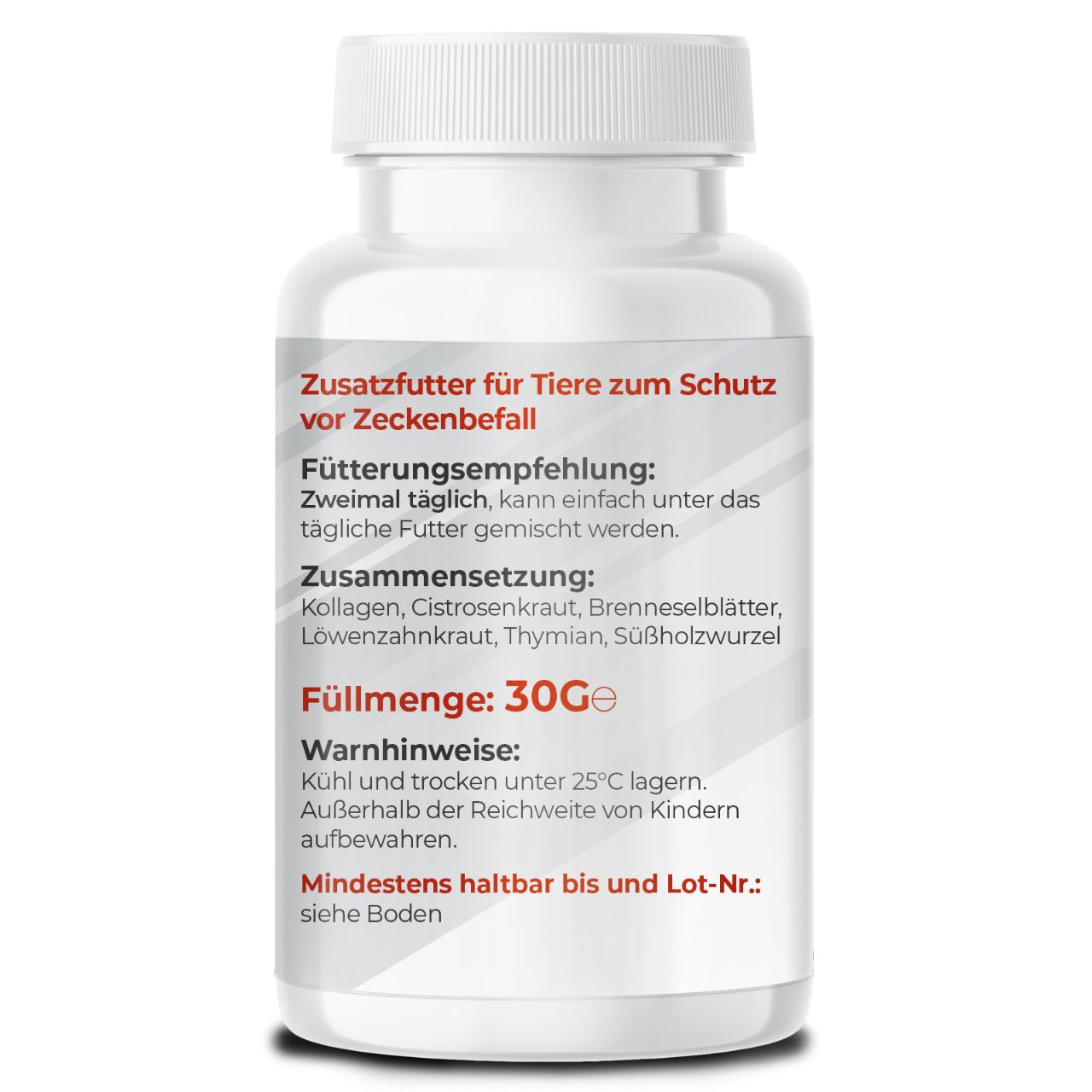 Saint Nutrition® | Zecken Tabletten | Zeckenschutz für Hund & Katze
